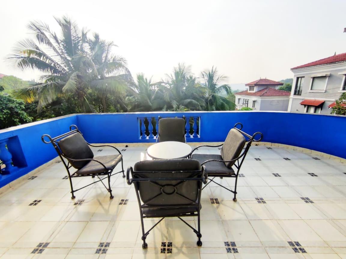 Amazing Hilltop 4 Bhk Villa With Private Pool Near Candolim Eksteriør bilde